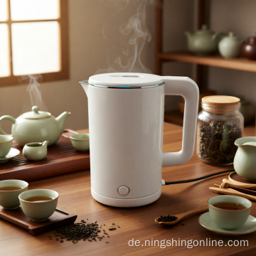 Moderner elektrischer Wasserkocher mit 1500 W